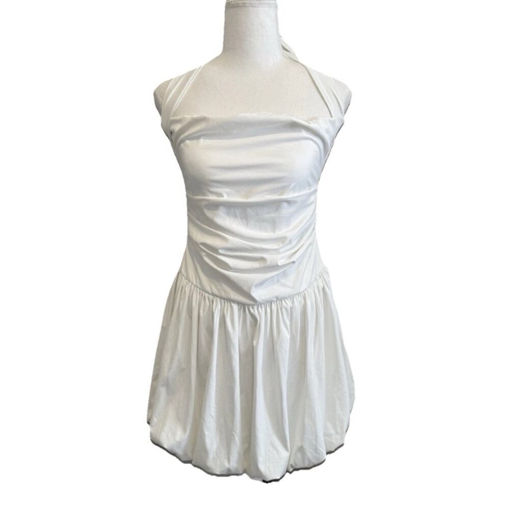 Women Bubble Halter Sports Tennis Dress Built In Shorts Large Senior Pictures